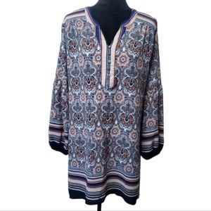 Umgee boho high-lo dress Size small